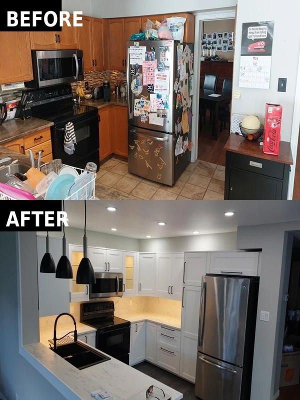 Kitchen Renovation in Orléans & East Ottawa | Cabinets, Backsplash & Countertops