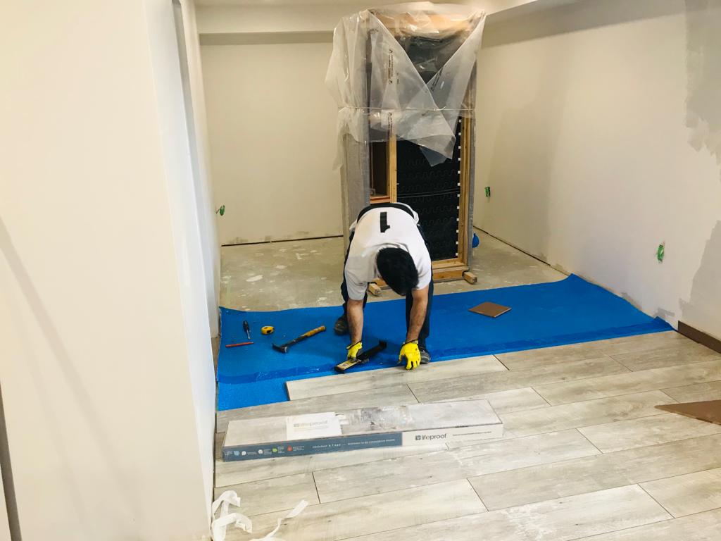 Laminate Flooring install in Ottawa